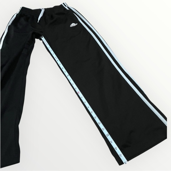 Adidas Black Track Sweatpants Boys L 14/16 - Picture 8 of 16